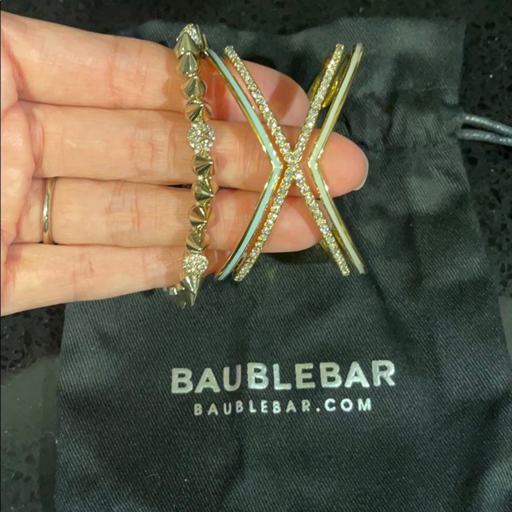 New baublebar bangle+bracelet combo